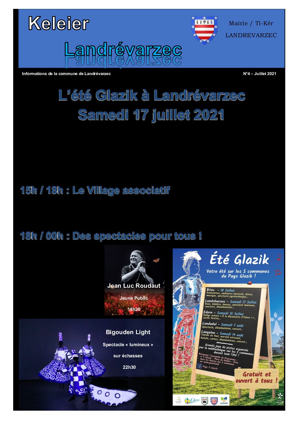 Keleier 4 juillet 2021 pdf - Keleier 4 - juillet 2021 - Kergrist-Moëlou